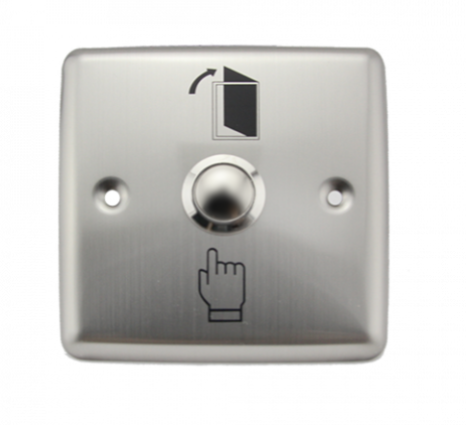 Nút bấm exit bằng inox EX-801B